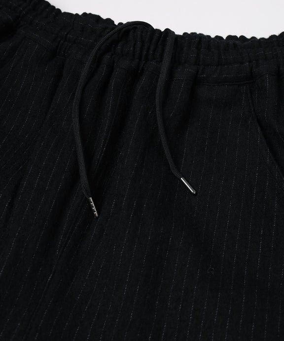 3D Easy Slacks (Black Stripe)
